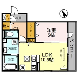 Ｊ・アメニティ北今宿の物件間取画像